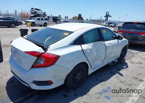 2020 Honda Civic Lx z USA, uszkodzony, nr VIN 2HGFC2F62LH545840